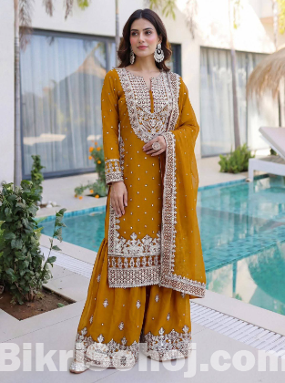 Premium Soft Jorjet Three piece